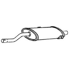 Centre pipe silencer for sale  NORTHAMPTON