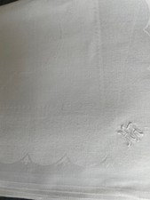 Tischwäsche antik weiß gebraucht kaufen  Düsseldorf