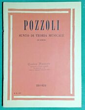 Pozzoli sunto teoria usato  Italia