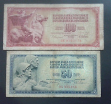 Jugoslavia banconote 100 usato  Serravalle Scrivia