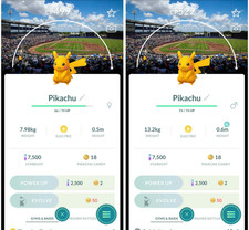 Shiny pikachu mlb usato  Spedire a Italy