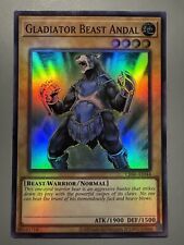 YUGIOH GLADIATOR BEAST ANDAL ASIA EDIÇÃO INGLESA CR06-AE044 SUPER RARO comprar usado  Enviando para Brazil