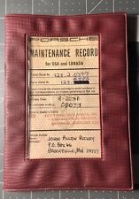 Porsche Maintenance Record Book 1967 912 911T 911L 911S Vintage 1966 Revendedor RARO comprar usado Porsche Maintenance Record Book 1967 912 911T 911L 911S Vintage 1966 Revendedor RARO comprar usado  Enviando para Brazil