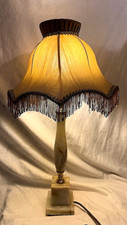 Alte tischlampe marmorfuß gebraucht kaufen  Groß-Bieberau