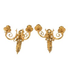 Pair gold colored for sale  Mc Leansville