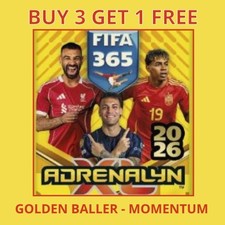 FIFA 365 Adrenalyn XL Panini 2025/26 - BOLA DE OURO, MOMENTUM, EDIÇÃO LIMITADA comprar usado  Enviando para Brazil