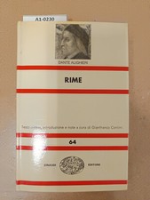 Rime dante alighieri usato  Prato