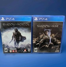 Lote PS4 Middle-earth Shadow of Mordor & Shadow of War – Completo comprar usado Lote PS4 Middle-earth Shadow of Mordor & Shadow of War – Completo comprar usado  Enviando para Brazil
