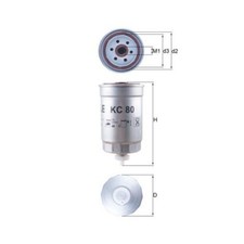Filtro carburante mahle usato  Milano
