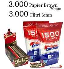 3.000 cartine brown usato  Spedire a Italy