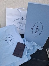 Authentic prada blue usato  Roma