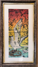 Framed batik art for sale  Jasper