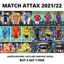 Match attax 2021 for sale  EDGWARE