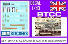 Decal btcc alfa usato Decal btcc alfa usato  Catania