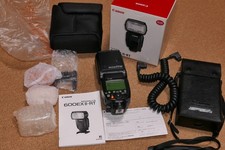 Canon 600EX II-RT Speedlite com pacote de transistor quase em perfeito estado JAPÃO comprar usado  Enviando para Brazil
