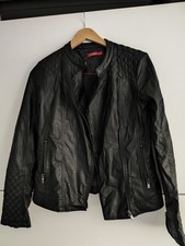 Bikerjacke kunstlederdamen sch gebraucht kaufen  Wackersdorf