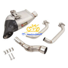 Sistema de motocicleta silenciador de tubo de escape conexão para Kawasaki Versys 650 2017-2023, usado comprar usado  Enviando para Brazil