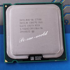 100% Good SLGTE SLB9Z   Core 2 Duo E7500 2.93 GHz Dual-Core Processor CPU #F14, usado comprar usado  Enviando para Brazil