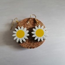 Holzohrringe sommerlichen blum gebraucht kaufen  Bad Kleinen