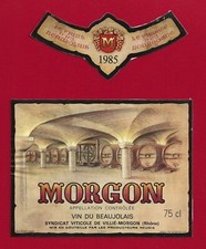 Bj42 etiquette morgon d'occasion  Albertville
