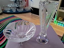 Bleikristall vase schale gebraucht kaufen  Plauen