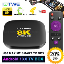 Używany, 2025 Android 14.0 Smart TV BOX WIFI 128/64/32 GB Sieciowy odtwarzacz multimedialny Octa Core na sprzedaż  Wysyłka do Poland
