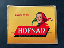 Charutos de tabaco com etiqueta vintage Hofnar Rigoletto Nooit Funer Gerookt #506 comprar usado  Enviando para Brazil