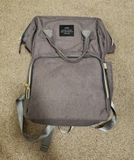 Mochila para bebê chique mãe urze cinza por Land bolsa mãe comprar usado  Enviando para Brazil