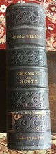 Superb Very Large Antique Illustrated Holy Bible 1863 Henry & Scott 6.3kg, usado comprar usado  Enviando para Brazil