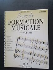 Partition cours formation d'occasion  Milly-sur-Thérain