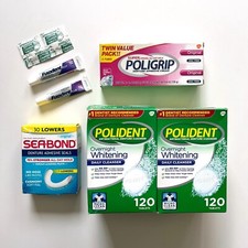 Lot denture care for sale  Los Angeles