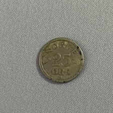 Moneta norvegia ore usato  Mortara