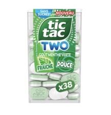 TIC TAC TWO Menthe douce menthe fraiche SANS SUCRES comprar usado  Enviando para Brazil