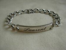 Bracelet gourmette argent d'occasion  Gien