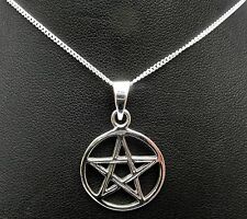 Sterling silver pentagram for sale  CHRISTCHURCH