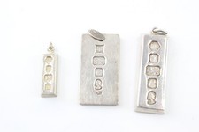 silver ingot pendant for sale silver ingot pendant for sale LEEDS