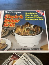 Churrasqueira elétrica interna vintage Contempra EIG-1 baunilha 12” D nova caixa aberta comprar usado  Enviando para Brazil
