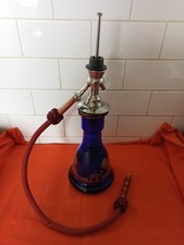 Cobalt blue hookah for sale  GLASGOW