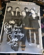 Kaiser chiefs poster for sale  CLACTON-ON-SEA