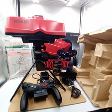 Console Nintendo Virtual Boy VUE-001 com manual japonês CIB completo funciona, usado comprar usado  Enviando para Brazil