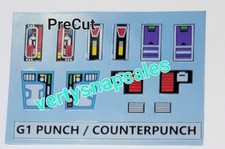 Adesivos Transformers G1 PRECUT para G1 PUNCH/COUNTERPUNCH  comprar usado  Enviando para Brazil