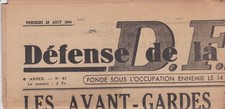 Journal défense fondé d'occasion  Saint-Igny-de-Vers
