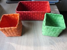 Geflochtene kunststoff körbe gebraucht kaufen  Hattersheim