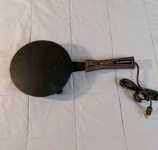 Vintage Grandinetti Máquina Elétrica de Crepe Antiaderente Chapa Testada Funciona, usado comprar usado  Enviando para Brazil
