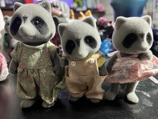 Guaxinim Sylvanian Chestnut família de 4 Calico Critters década de 1980 comprar usado Guaxinim Sylvanian Chestnut família de 4 Calico Critters década de 1980 comprar usado  Enviando para Brazil