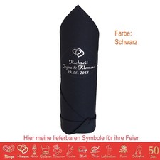 Premium servietten hochzeit gebraucht kaufen  Waltenhofen