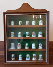 Thimbles display case for sale  ROMFORD