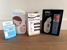 Pacote - Lote de Cuidados com o Bebê | NoseFrida, Aparador de Unhas + Aspirador Nasal Braun | NOVO comprar usado  Enviando para Brazil