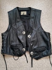 Gilet biker cuir d'occasion  La Seyne-sur-Mer