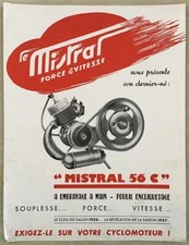 Mistral 56c motorcycle for sale  LEICESTER